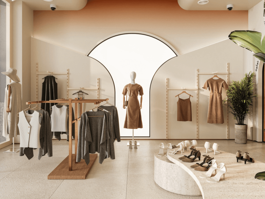 clothing display rack