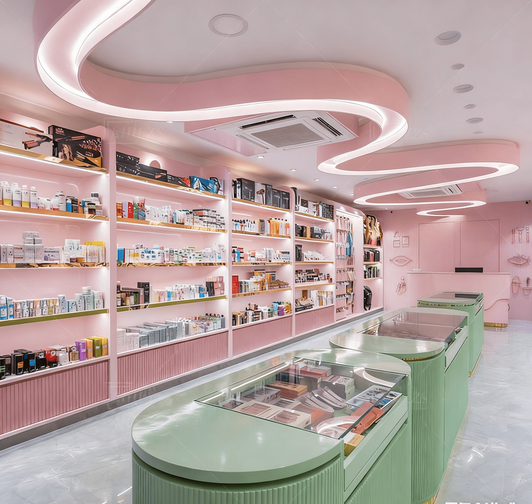 cosmetic store