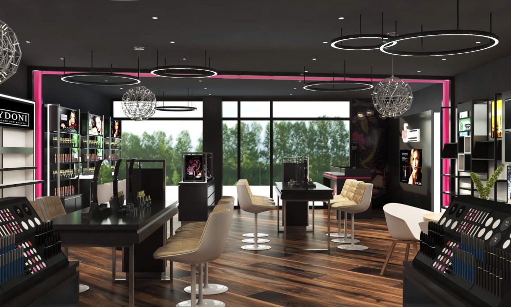Cosmetics store design