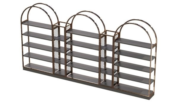 120cm×40cm×230cm Display Rack Industrial Style Candy Display Stand in the USA - Image 3