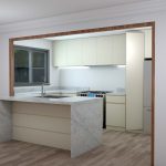 kitchen room counter