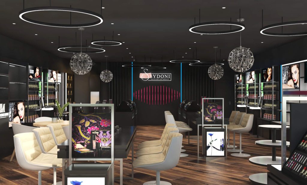 Makeup booth