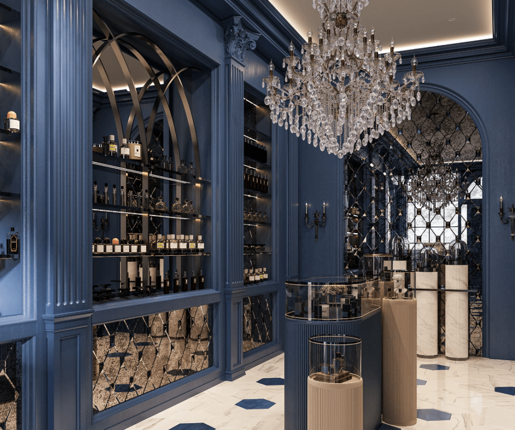 perfume store furniture