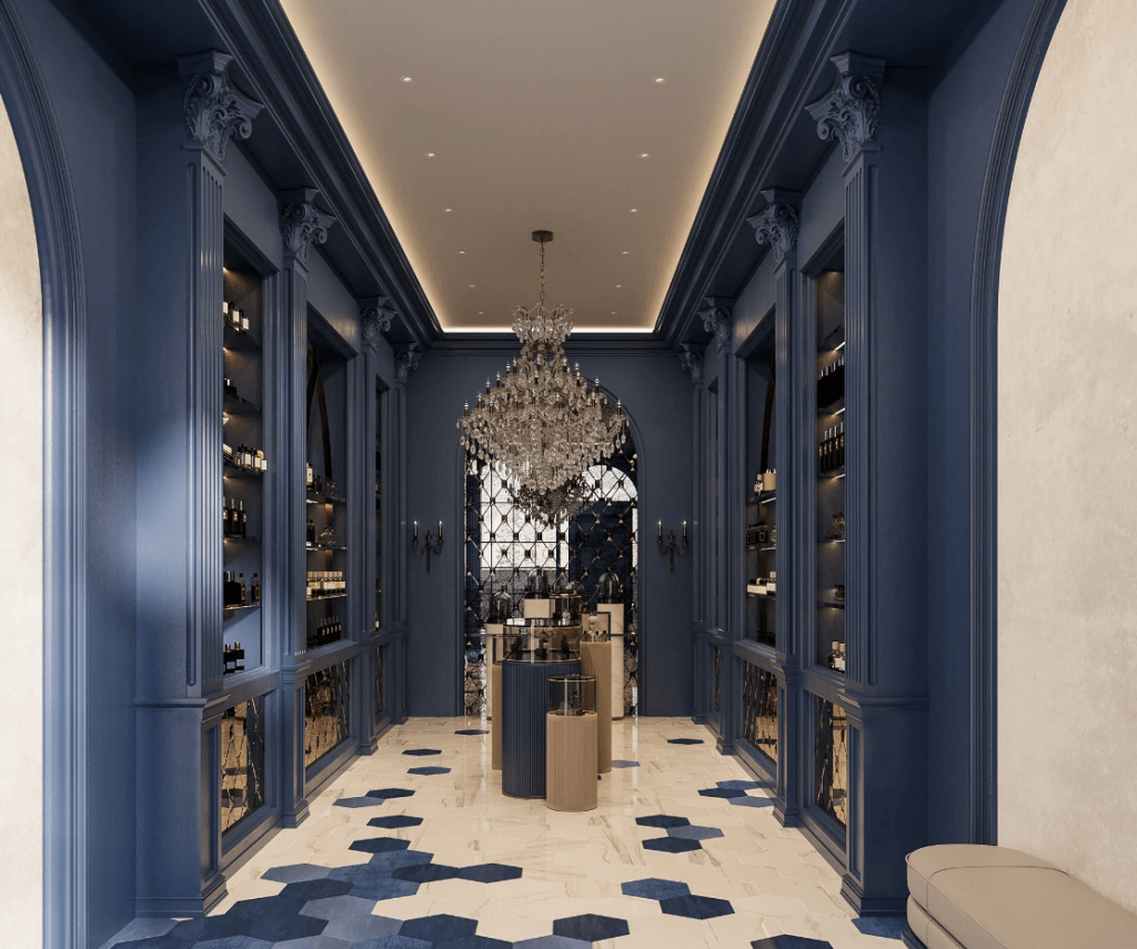 perfume store furniture