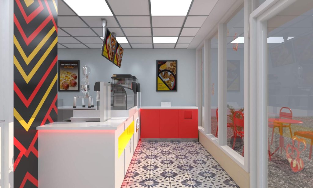 pretzels store decoration