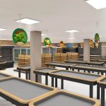 supermarket stand