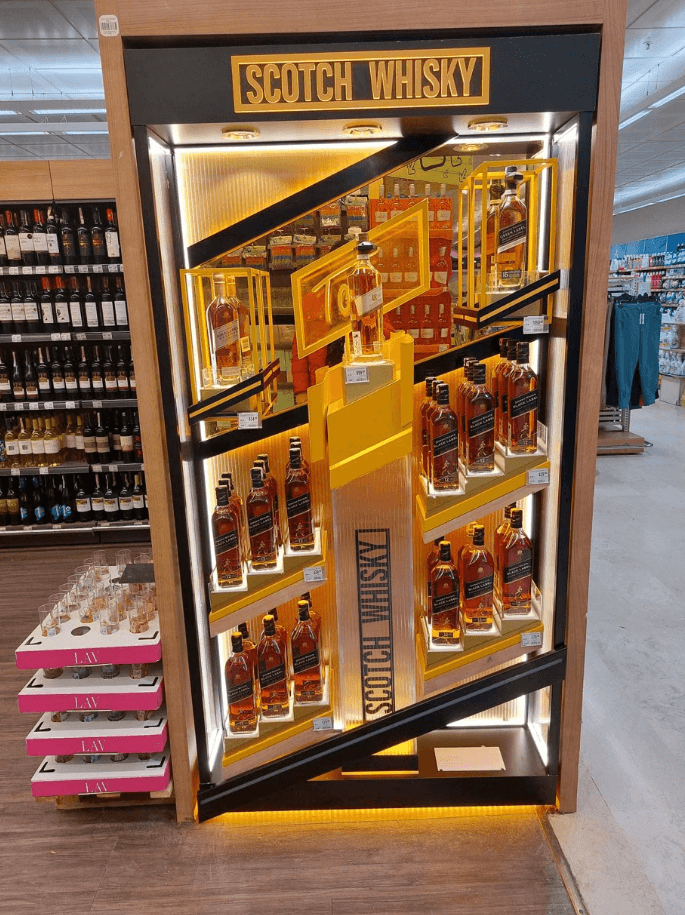 wine counter