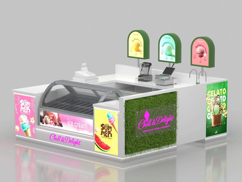 ice cream kiosk