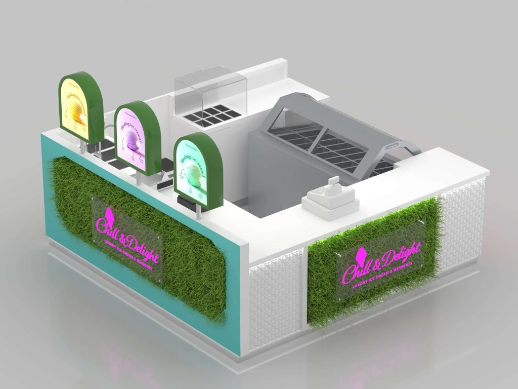 ice cream kiosk
