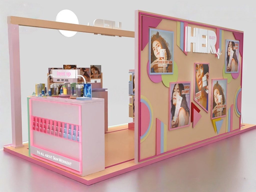 skincare kiosk