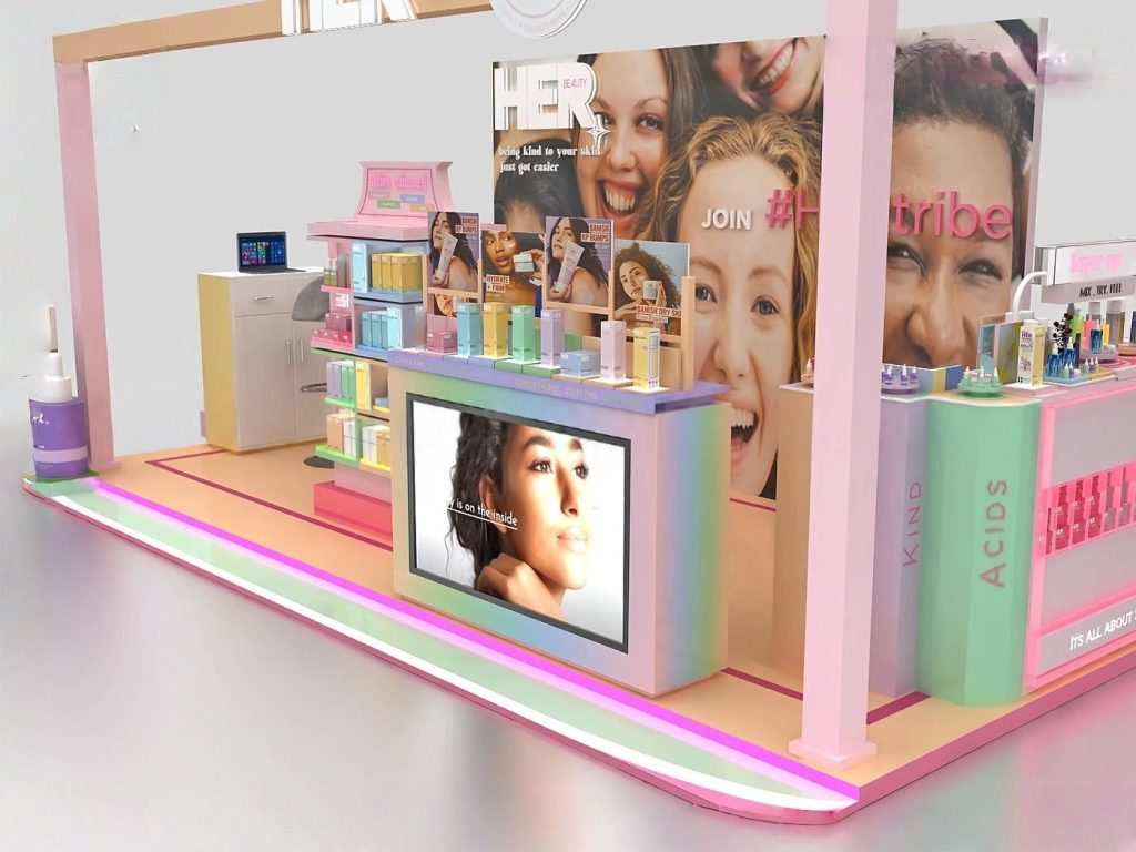skincare kiosk