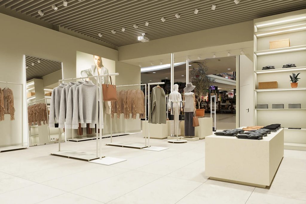 clothing shop design