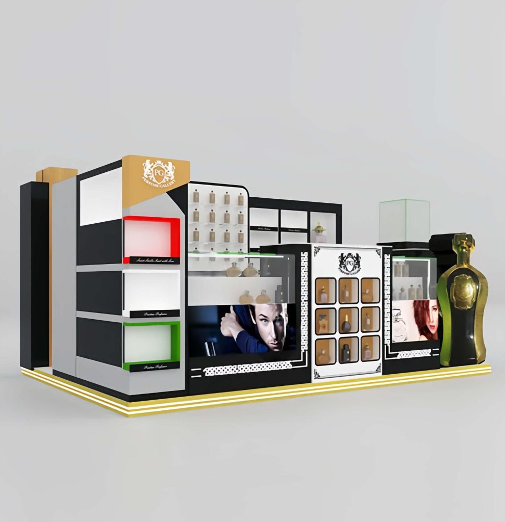 perfume kiosk