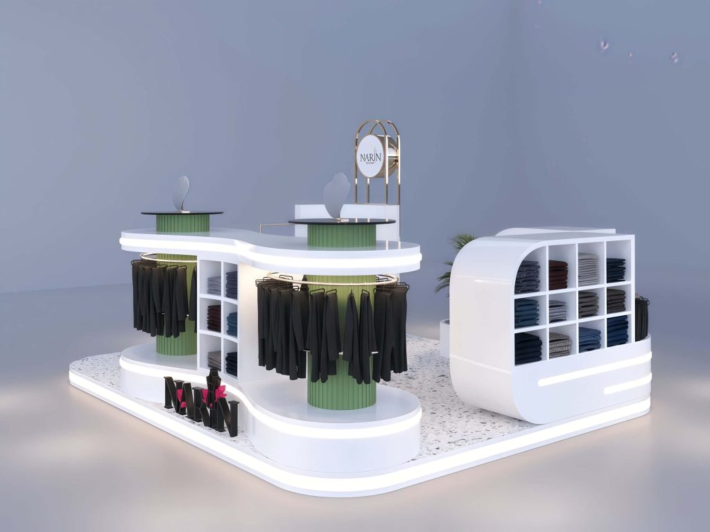scarf kiosk