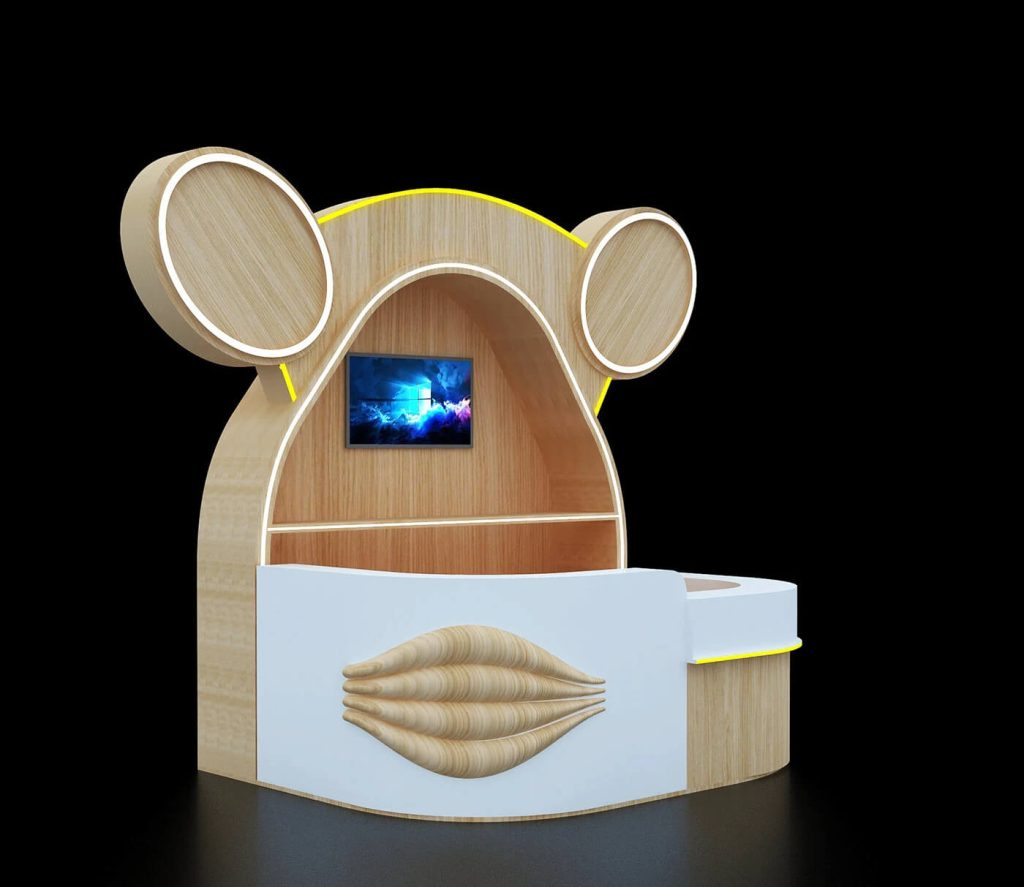 skincare kiosk