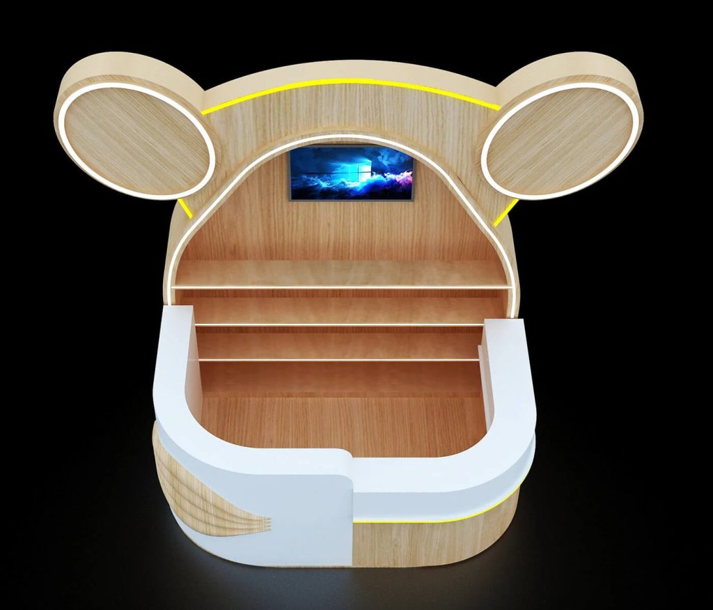 skincare kiosk