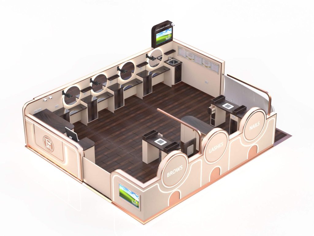 salon kiosk