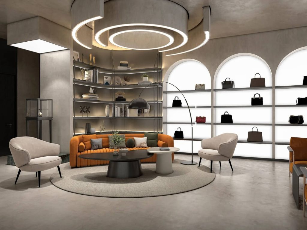 handbag store design