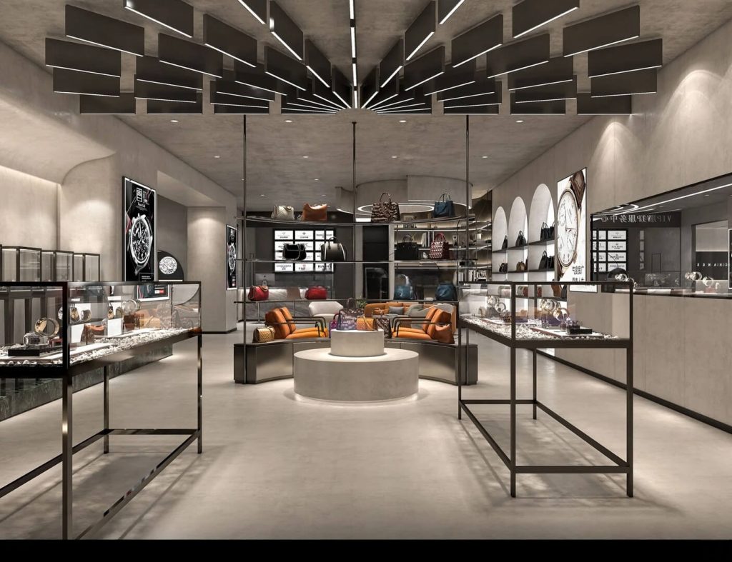 handbag store design