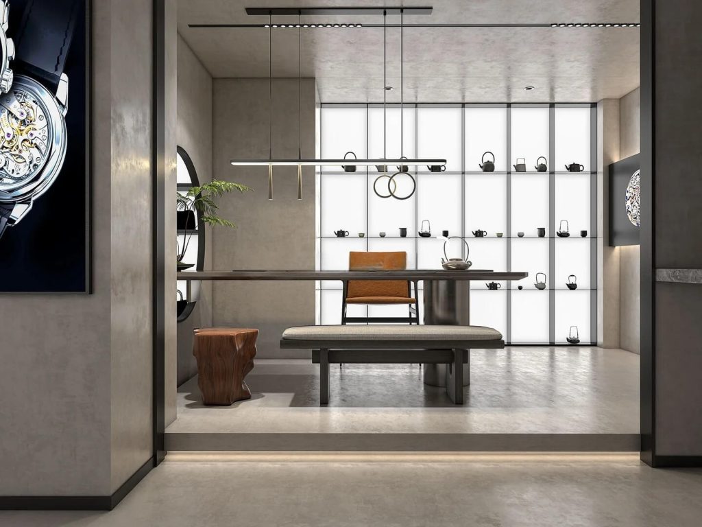 watch store design