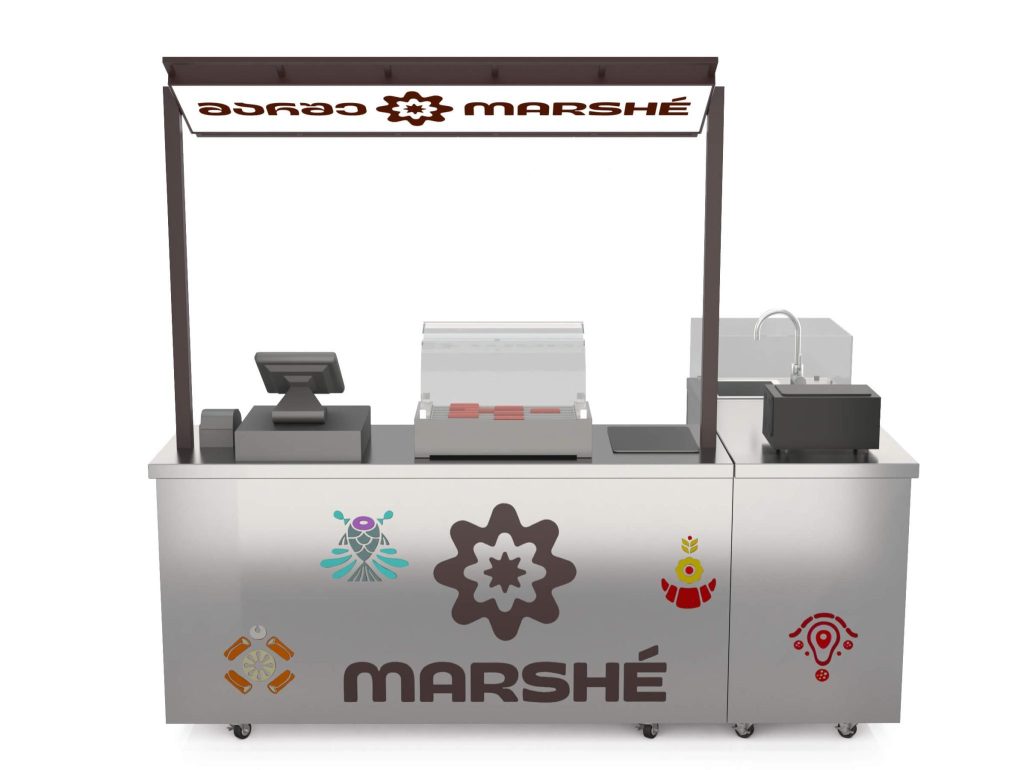 food movable cart