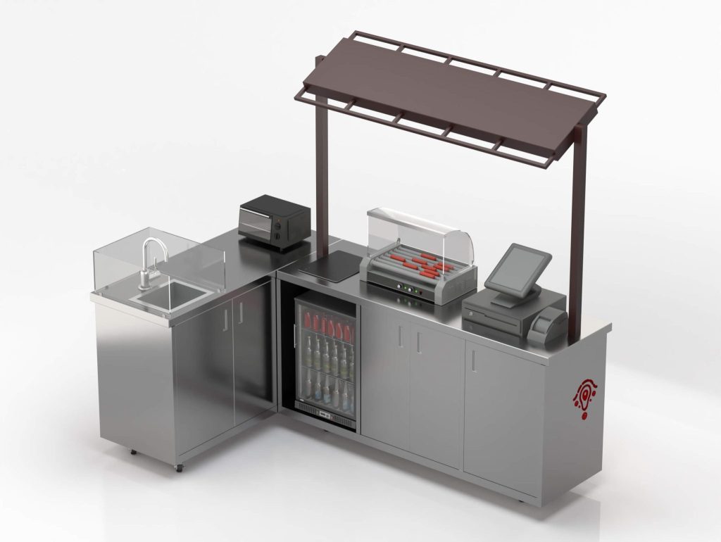 food movable cart