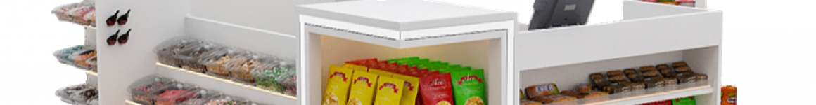 Retail candy kiosk attractive sweet sugar display booth for sale
